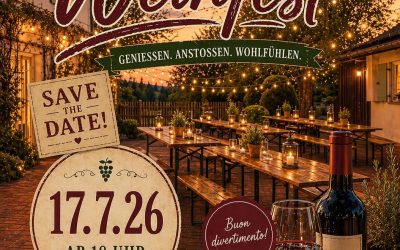 Italienisches Weinfest im Golf Club Restaurant Antonio Tafuro